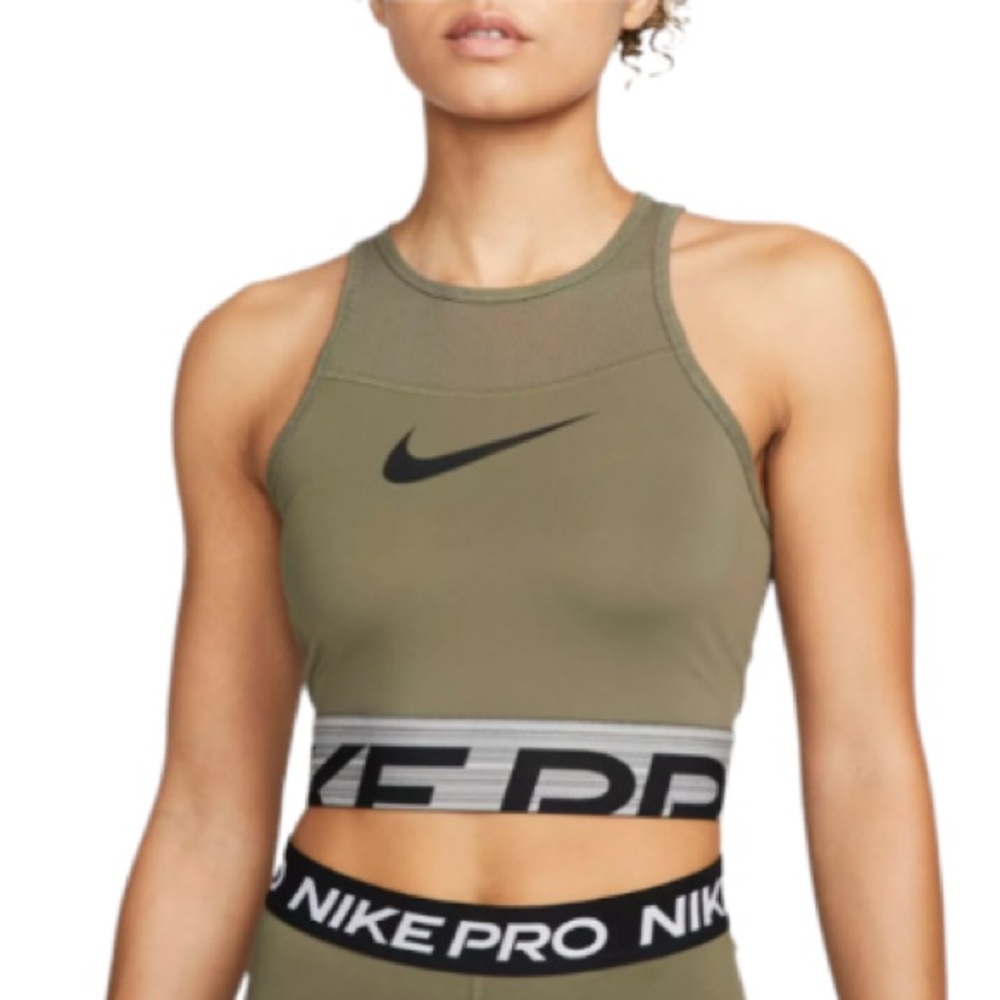 Nike Women’s Pro Dri-Fit Cropped Graphic Training Shirt